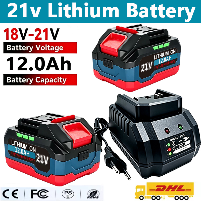 Makita Drill Ddf484 - Batería Original de 21V para Taladro,