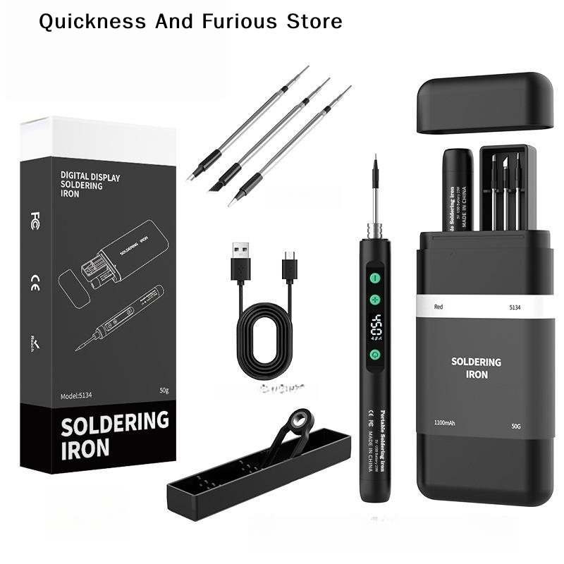 Tools For Electronic Workshop - 【TO】Soldador inalámbrico con control inteligente de