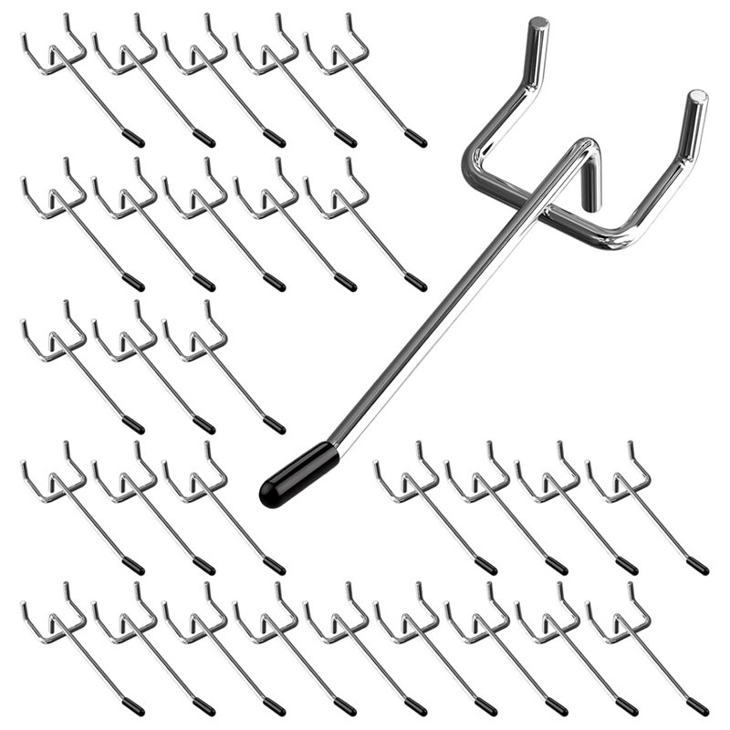 Workshop Tools Board - Ganchos Organizadores para Panel Perforado, 30