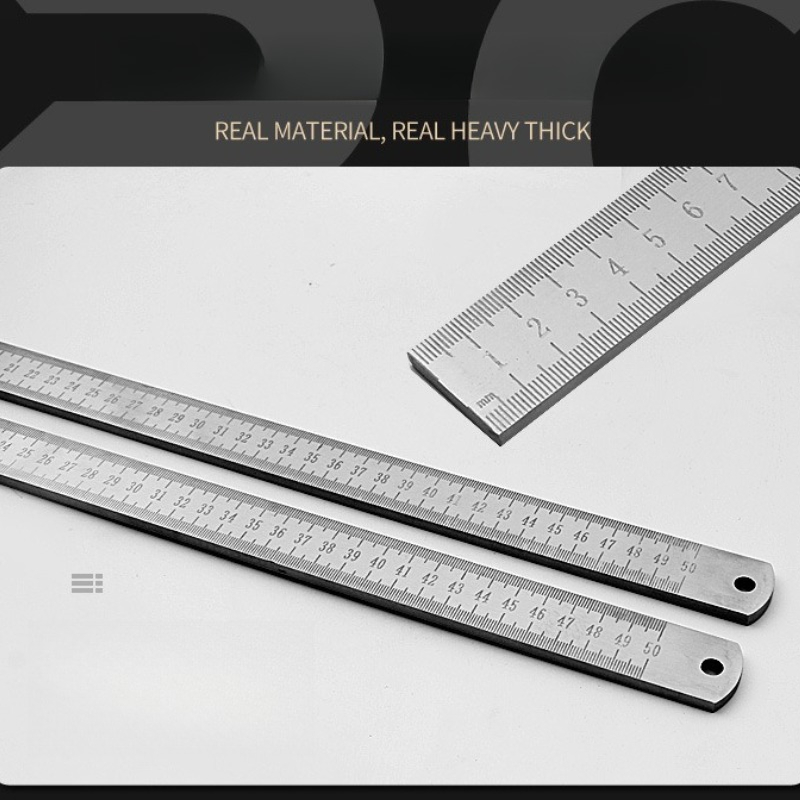 Workshop Tools Safety - Regla de Acero Inoxidable de 5