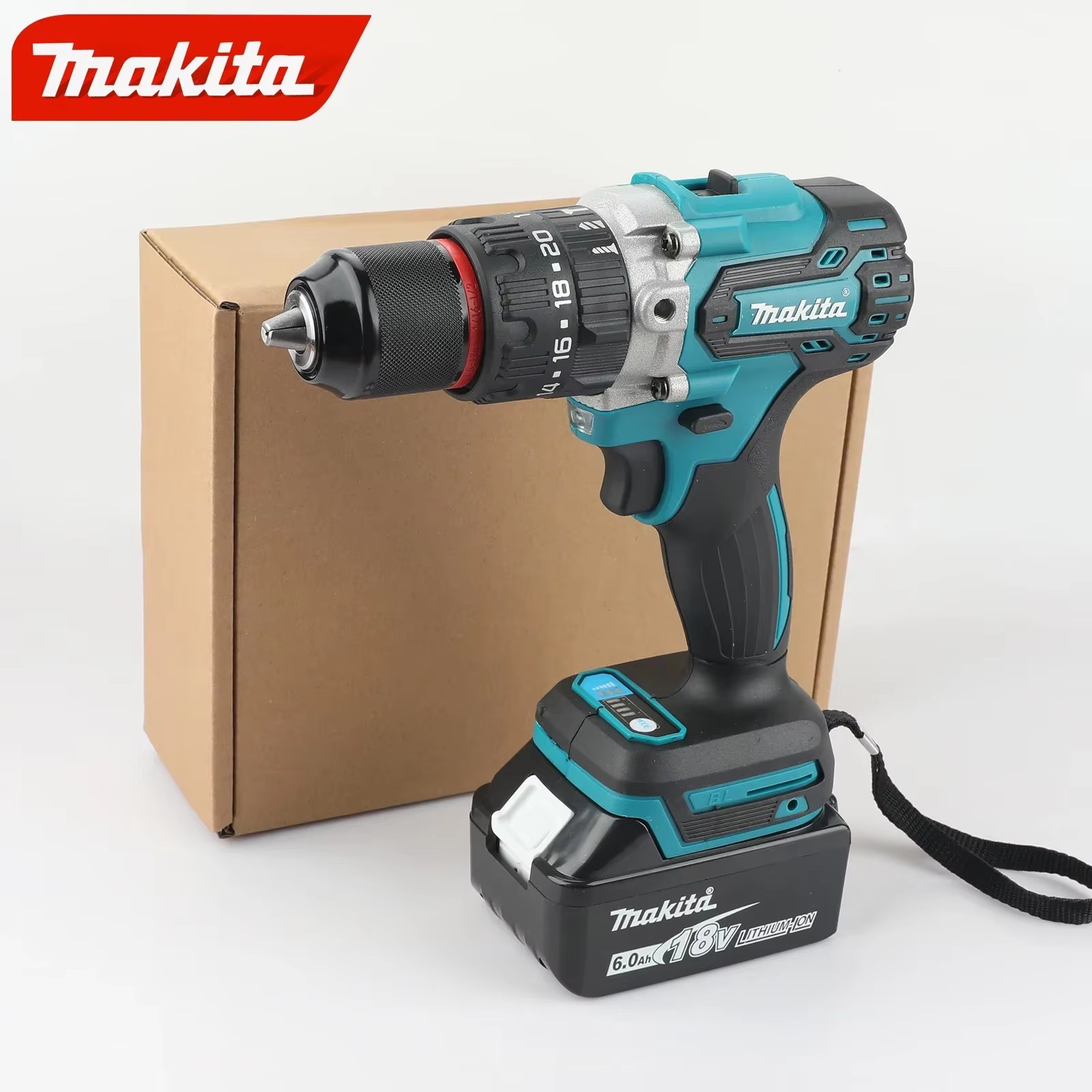 Makita Drill Ddf484 - Taladro Atornillador Inalámbrico Sin Escobillas Makita