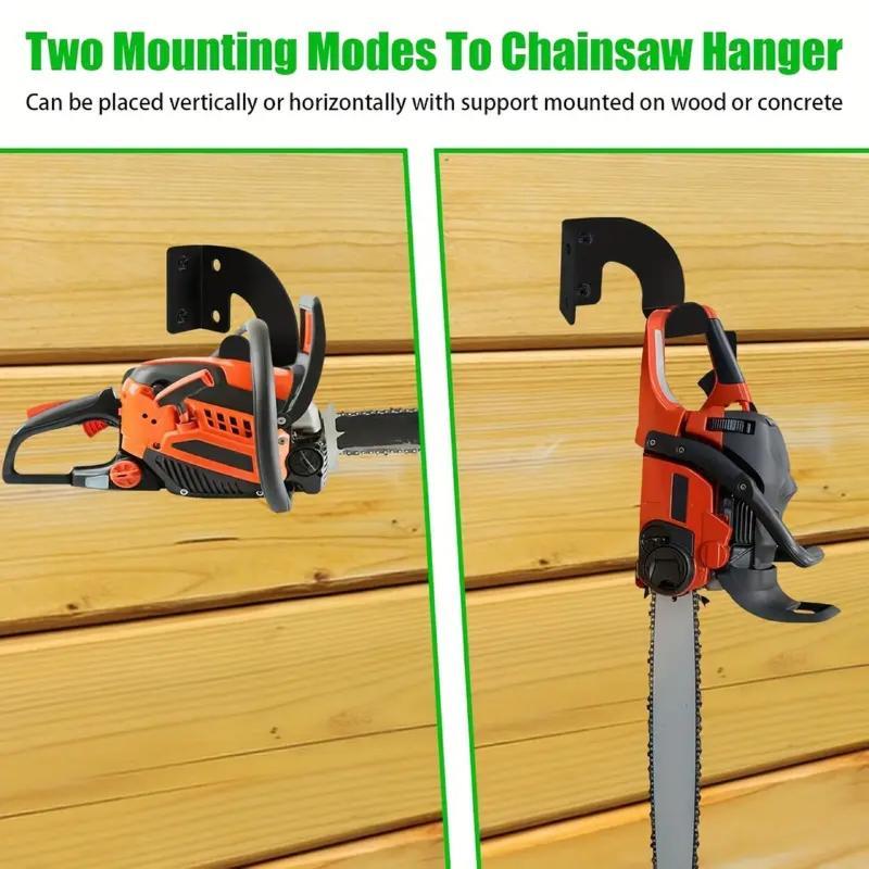 Workshop Tools Hanger - Soporte de pared para motosierra, soporte