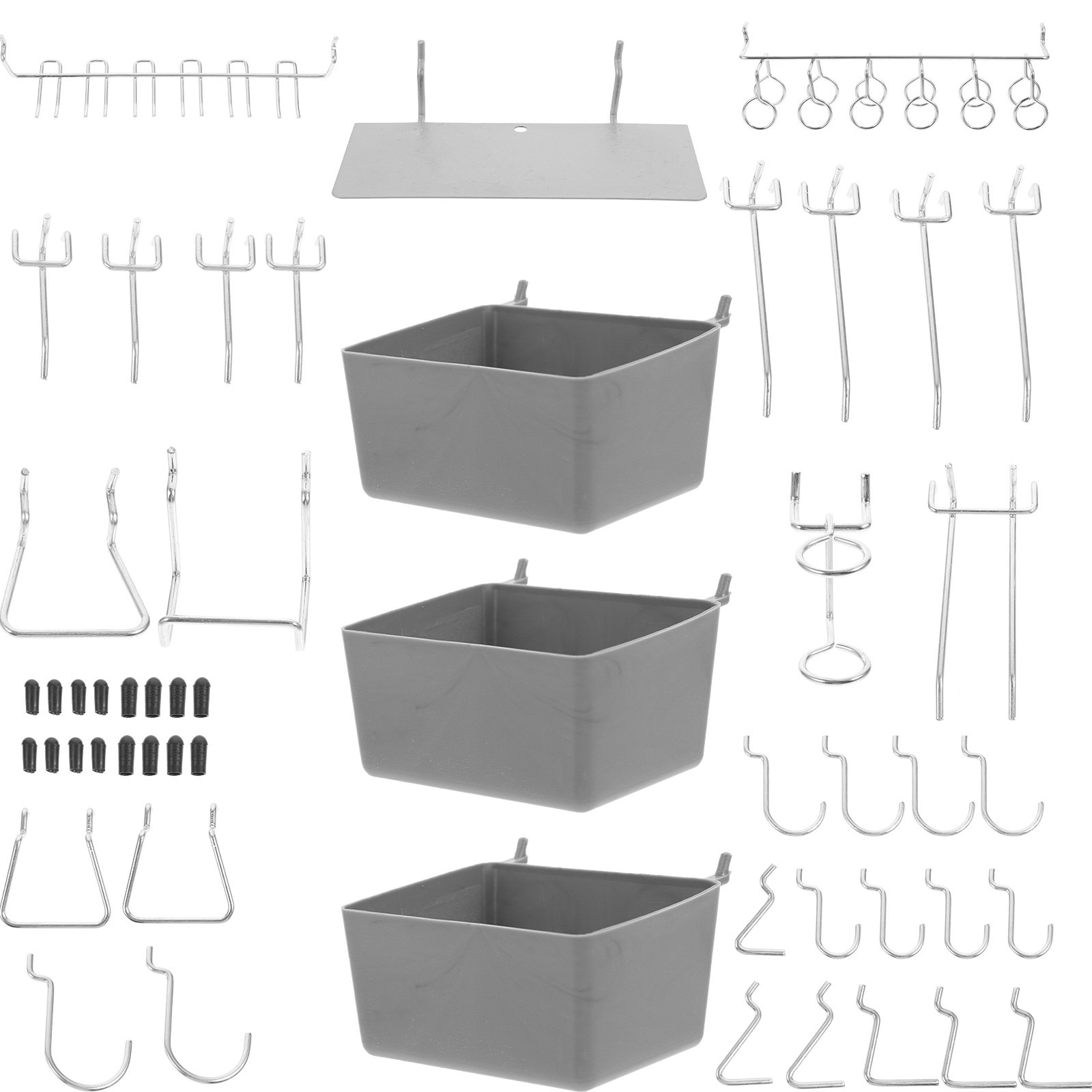 Workshop Tools Kit - Kit de 140 Ganchos Metálicos para