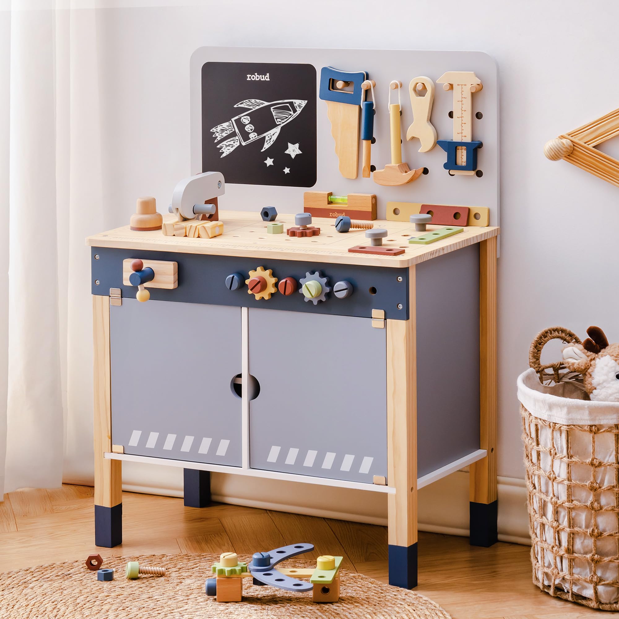 ROBUD Banco de Trabajo de Made - Tools Workshop Kids reseña y precio