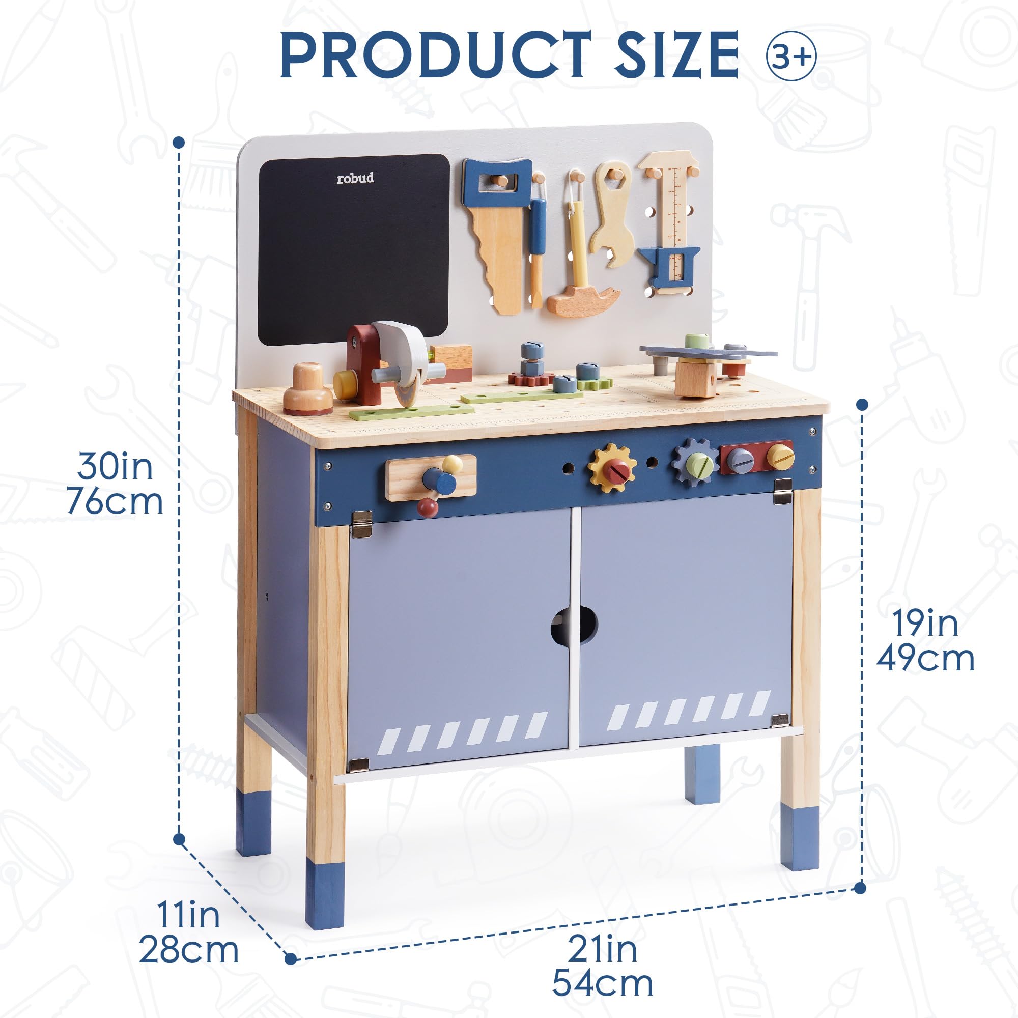 ROBUD Banco de Trabajo de Made - Tools Workshop Kids reseña y precio
