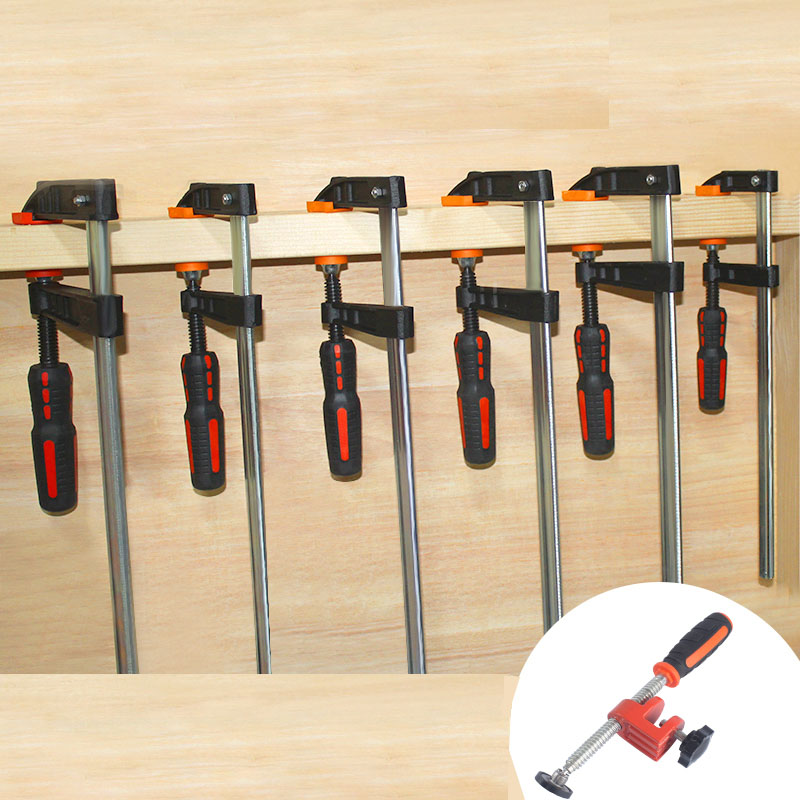 Barra de hierro maleable, abra - Clamp Set F Style reseña y precio