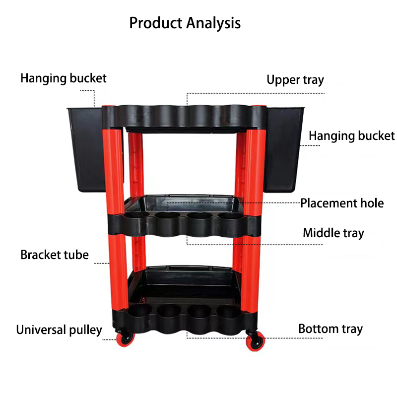Carro de almacenamiento de her - Workshop Tools Trolley reseña y precio