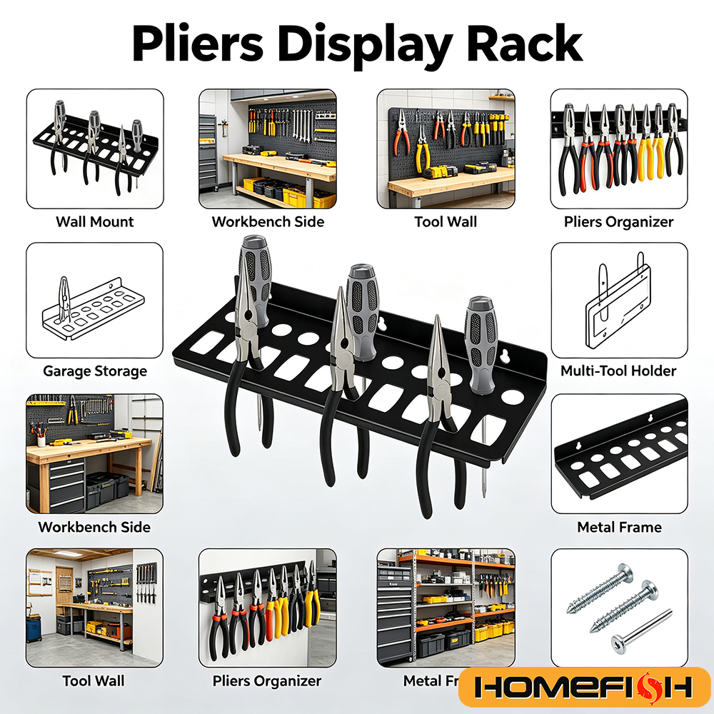 Soporte de Pared para Herramie - Workshop Tools Hanger reseña y precio