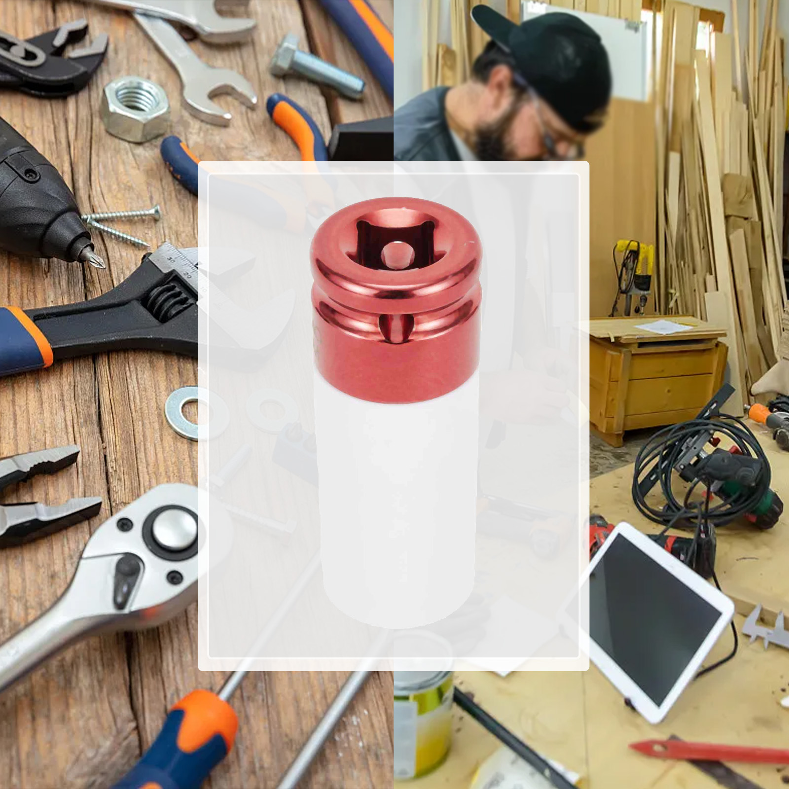 Llave de vaso metálica de 17mm - Hand Tools In Workshop reseña y precio