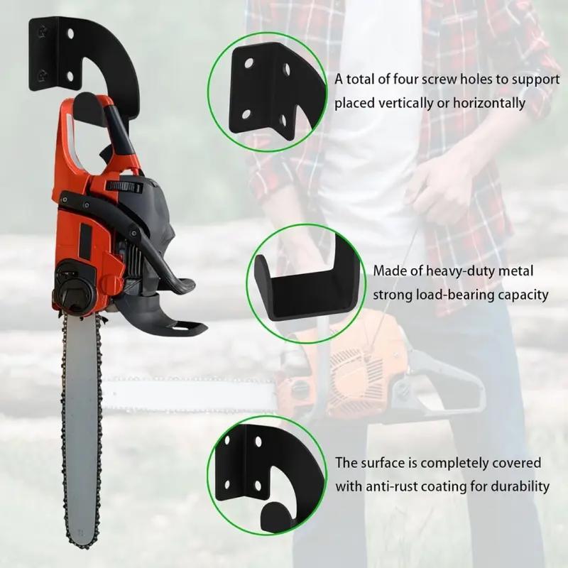 Soporte de pared para motosier - Workshop Tools Hanger reseña y precio