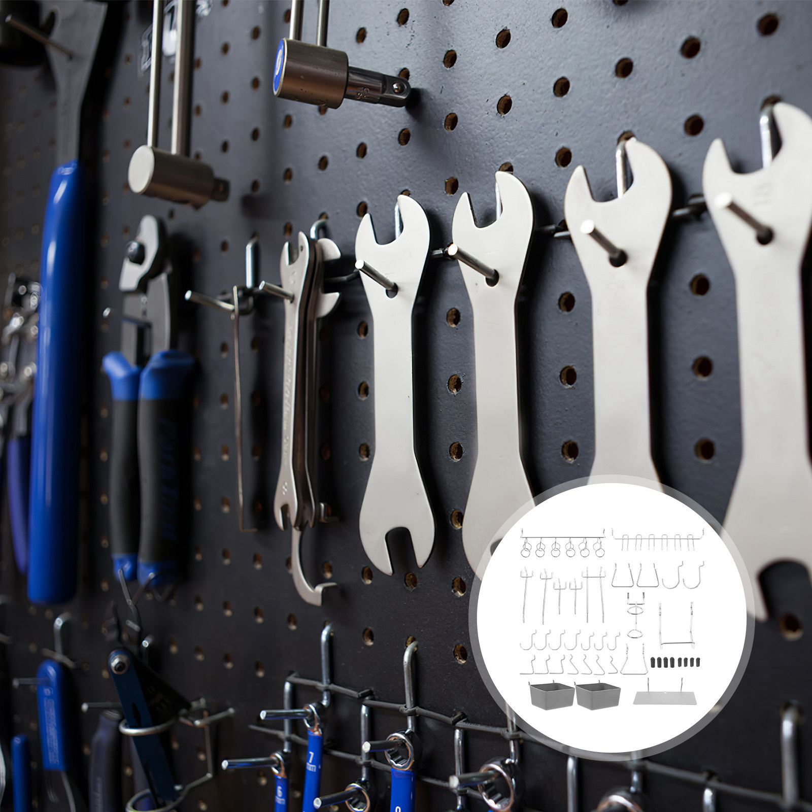 Kit de 140 Ganchos Metálicos p - Workshop Tools Kit reseña y precio
