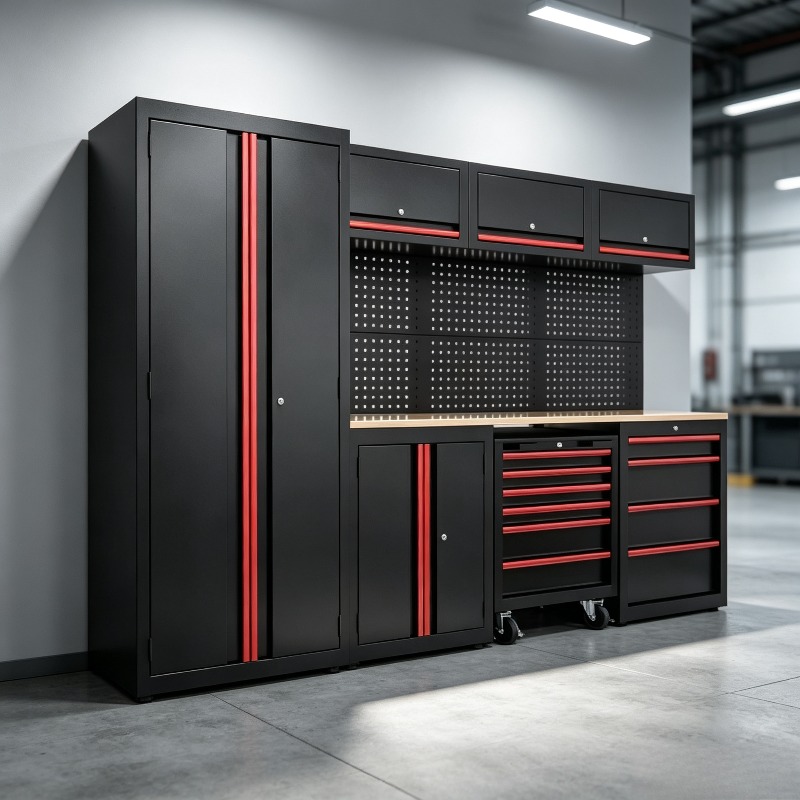 Grupo de Gabinetes de Herramie - Workshop Tools Trolley reseña y precio