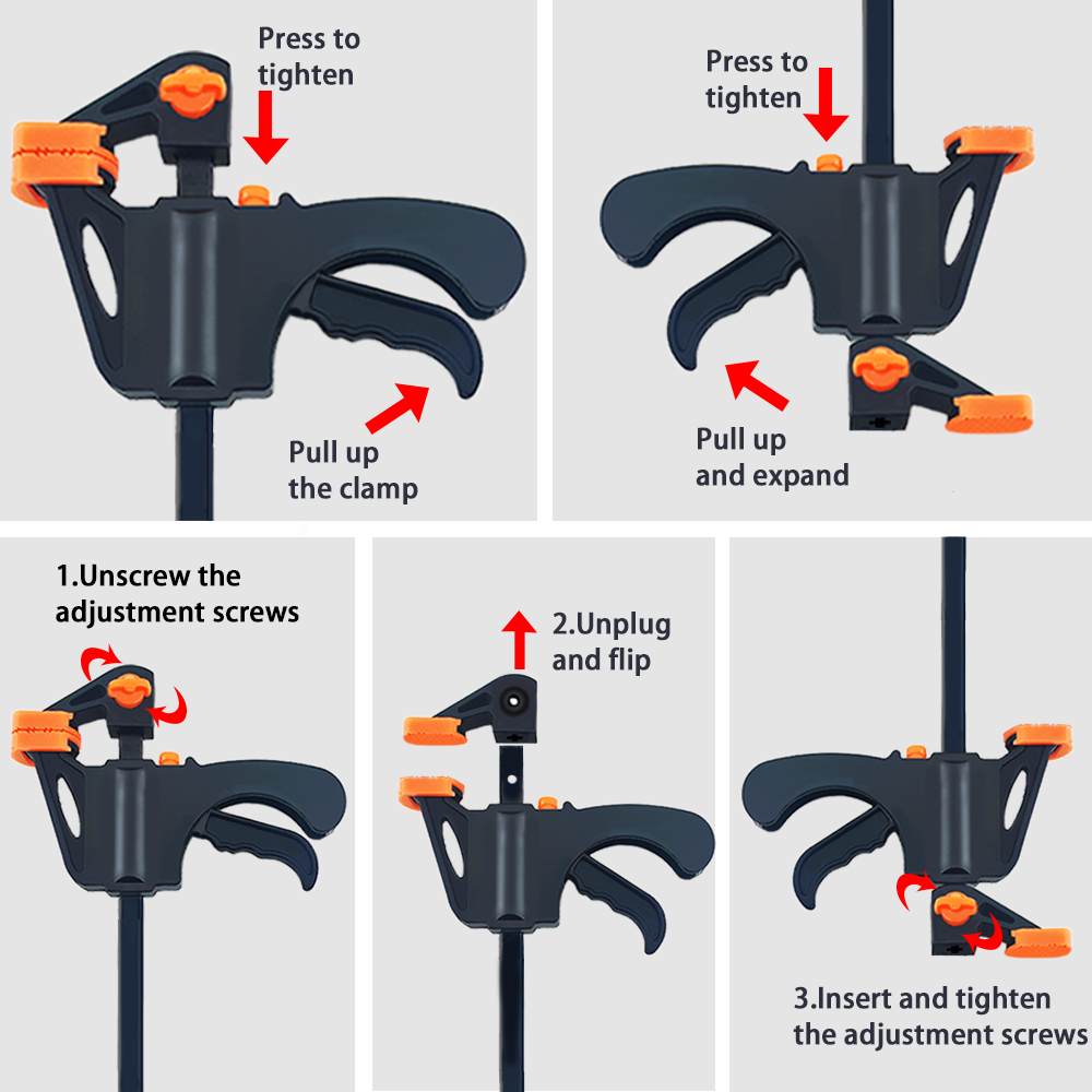 Abrazaderas para carpintería e - Clamp Set F Style reseña y precio