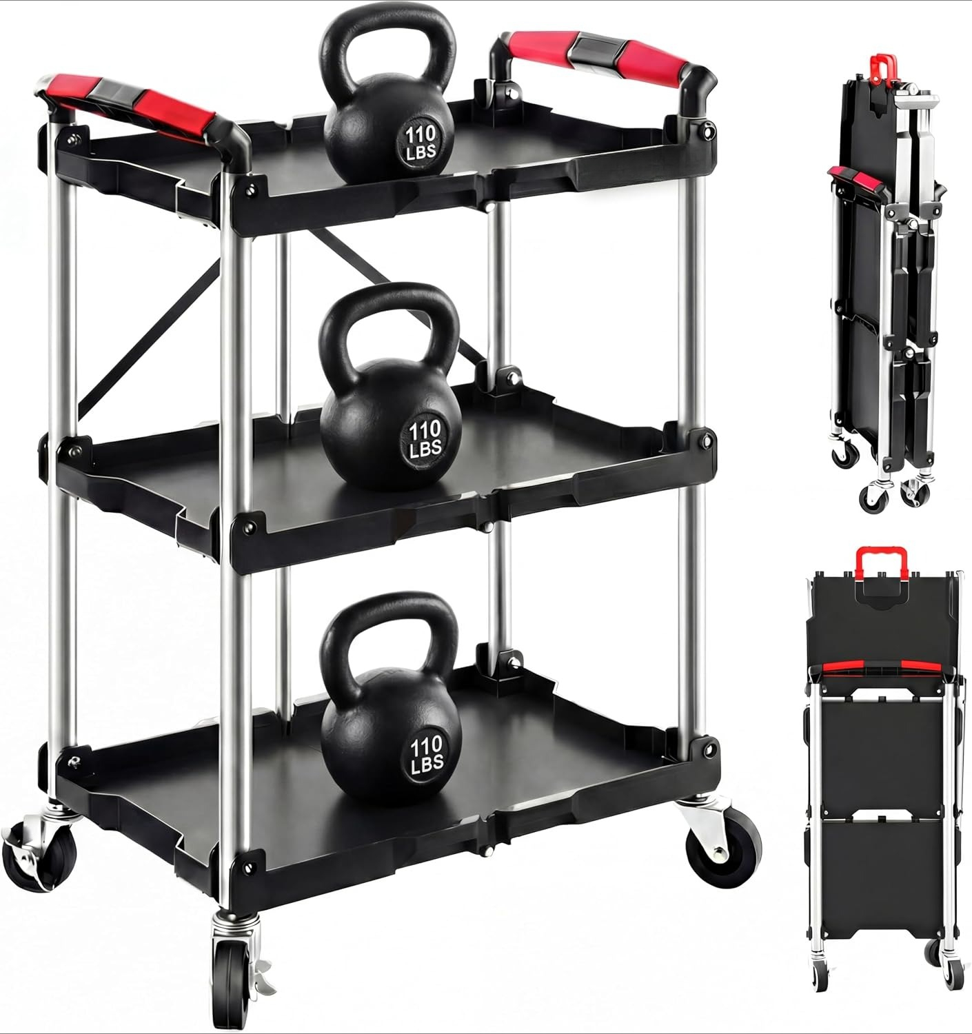 Carrito de Servicio Plegable d - Workshop Tools Trolley reseña y precio