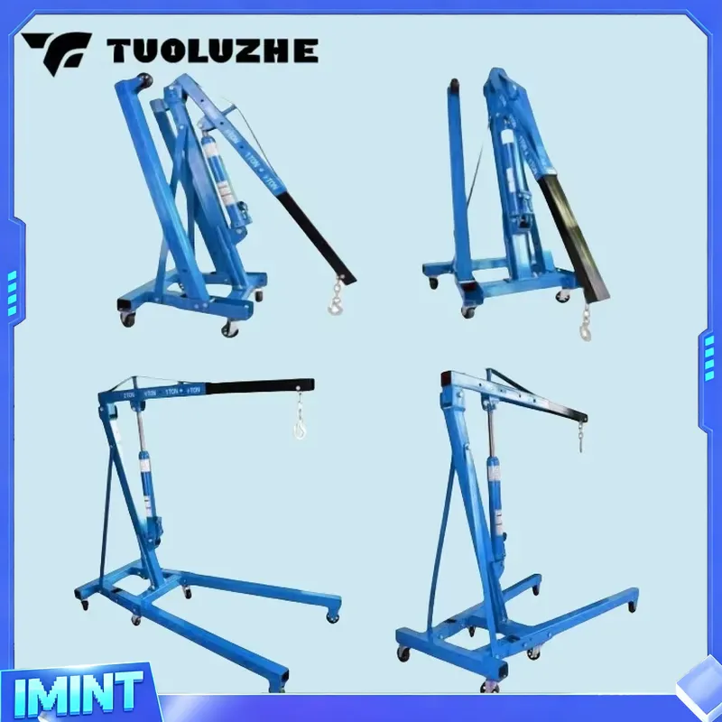 Grúa Hidráulica Plegable de 2  - Workshop Tools And Equipment reseña y precio