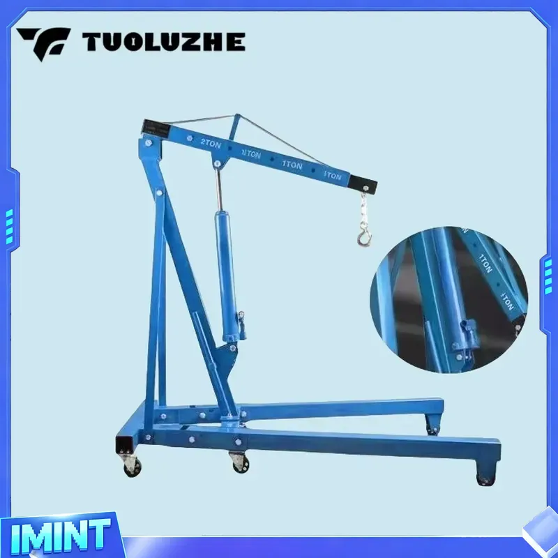 Grúa Hidráulica Plegable de 2  - Workshop Tools And Equipment reseña y precio